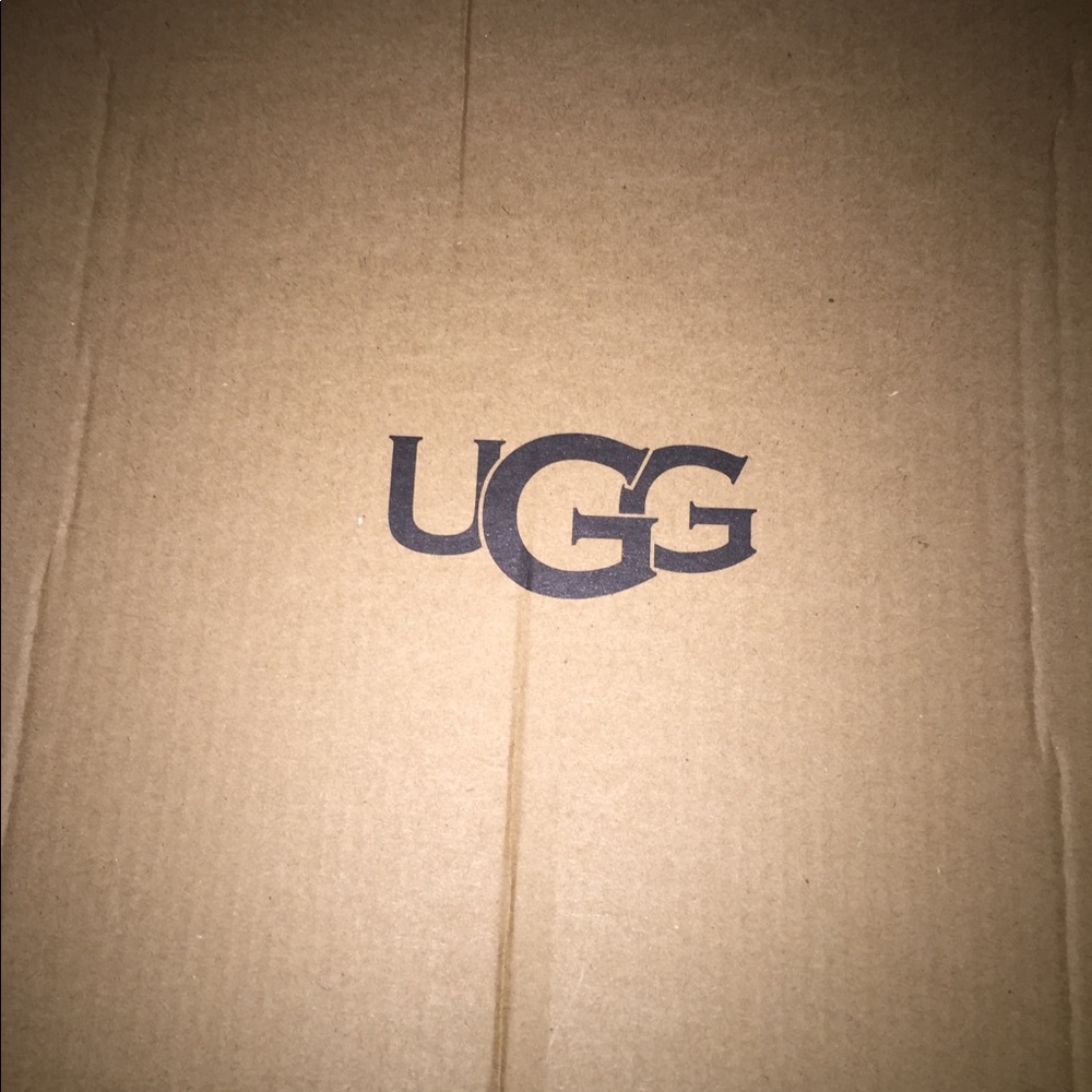 ugg platform slides brown